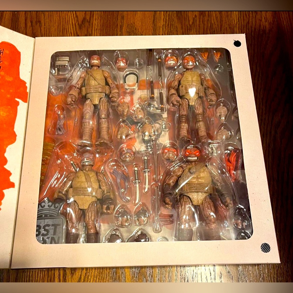 Teenage Mutant Ninja Turtles TMNT Loyal Subjects BST AXN Figure 4 Pack - NEW
